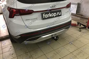 Установили фаркоп Oris для Hyundai Santa Fe 2023 г.в.