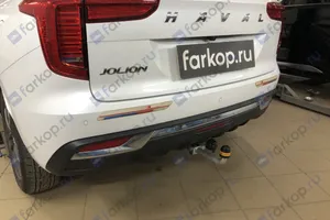 Установили фаркоп Motodor для Haval Jolion 2023 г.в.