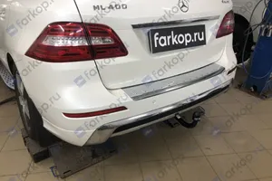Установили фаркоп Oris для Mercedes M-class 2014 г.в.