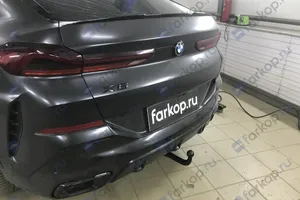 Установили фаркоп Steinhof для BMW X6 2021 г.