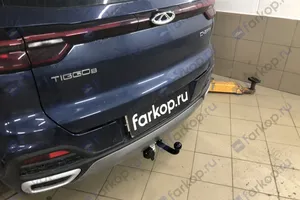 Установили фаркоп Лидер Плюс для Chery Tiggo 8 2023 г.в.