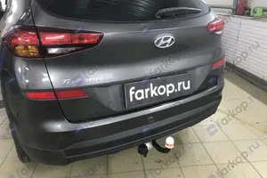 Установили фаркоп Трейлер для Hyundai Tucson 2018 г.в.