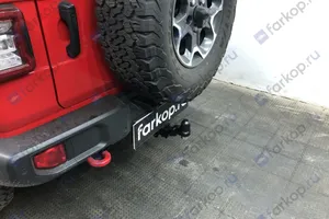 Установили фаркоп TowRus для Jeep Wrangler 2023 г.в.