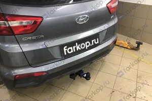Установили фаркоп TowRus для Hyundai Creta 2019 г.в