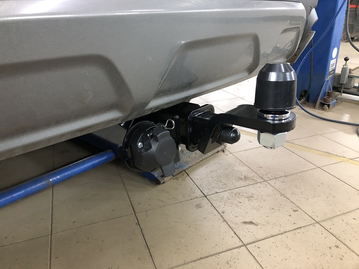 Установили фаркоп TowRus для Chery Tiggo 8 Pro Max 2024 г.в
