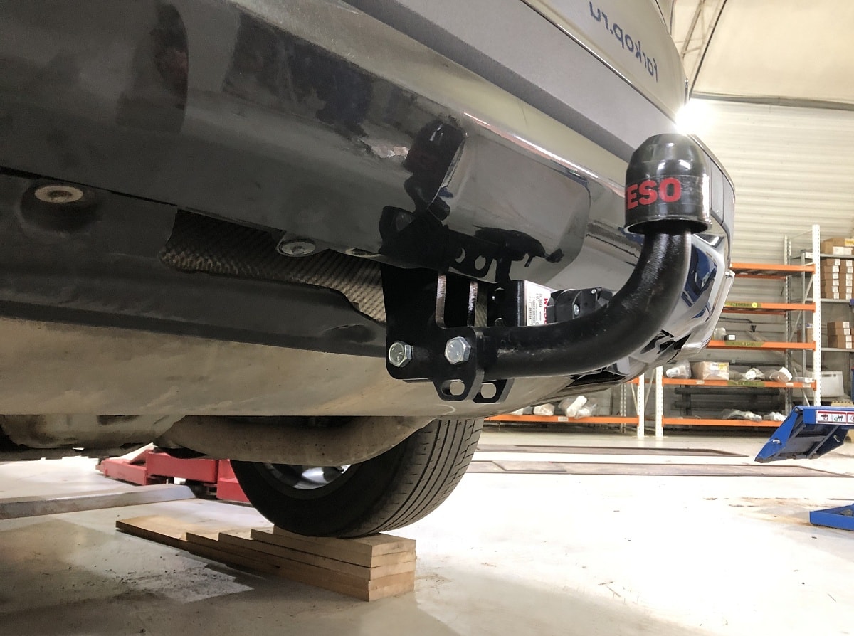 Установили фаркоп Oris для BMW X7 (G07) 2020 г.в.