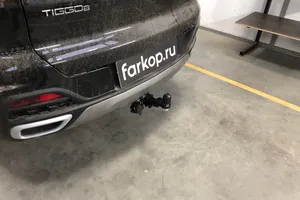 Установили фаркоп TowRus для Chery Tiggo 8 2024 г.в