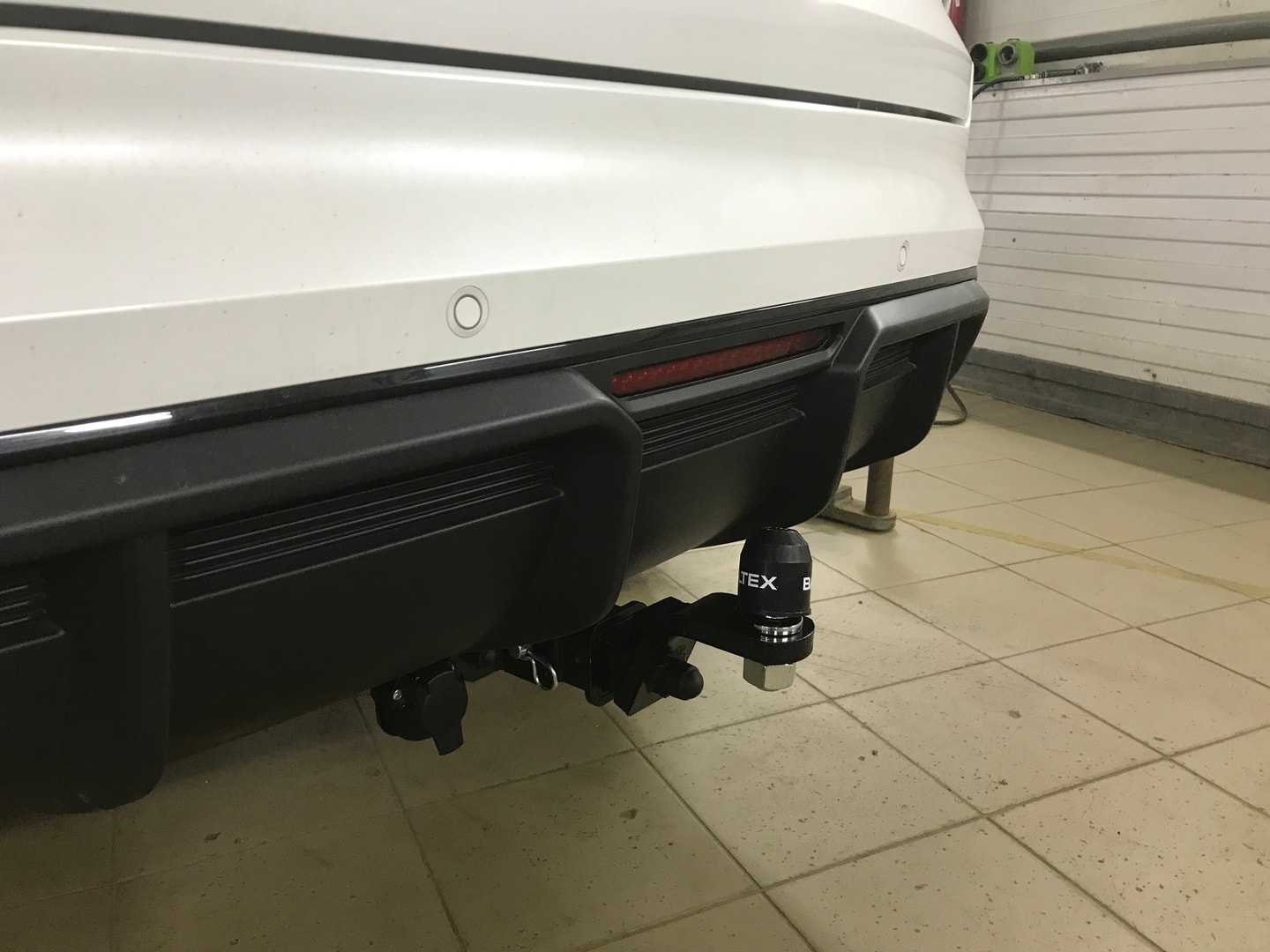 Установили фаркоп TowRus для Haval F7 2024 г.в.