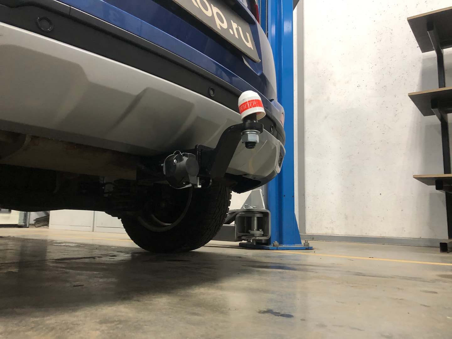 Установили фаркоп Трейлер для Chery Tiggo 4 2021 г.в.