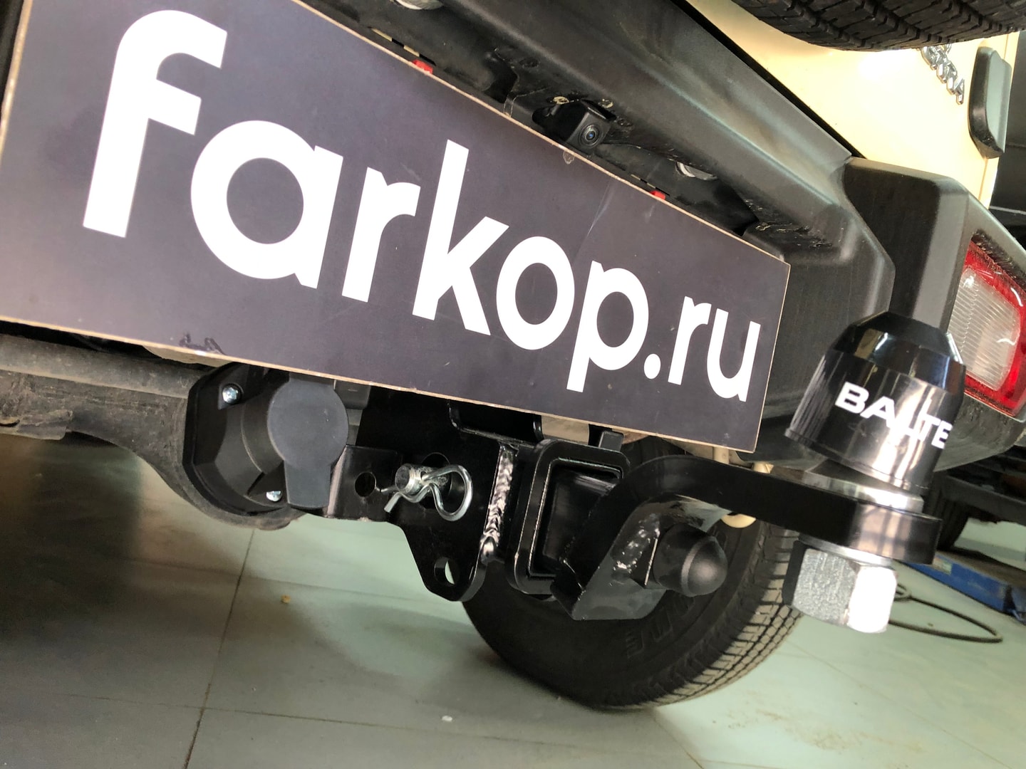 Установили фаркоп TowRus для Suzuki Jimny 2022 г.в.