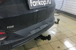 Установили фаркоп TowRus для Faw Bestune T77 2018 г.в.