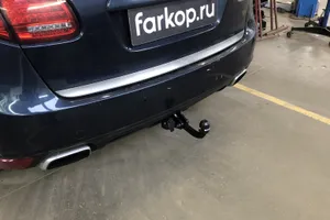 Установили фаркоп Baltex для Porsche Cayenne 2010-2018 г.в.