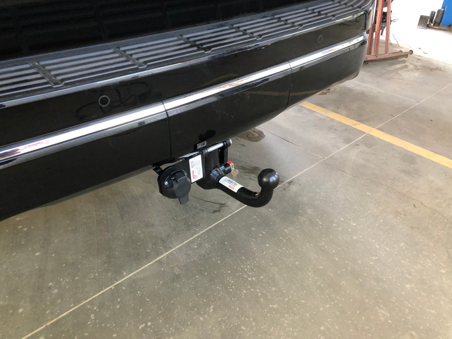 Установили фаркоп Oris для Toyota Land Cruiser J300 2021 г.в. Установили фаркоп Oris для Toyota Land Cruiser J300 2021 г.в.