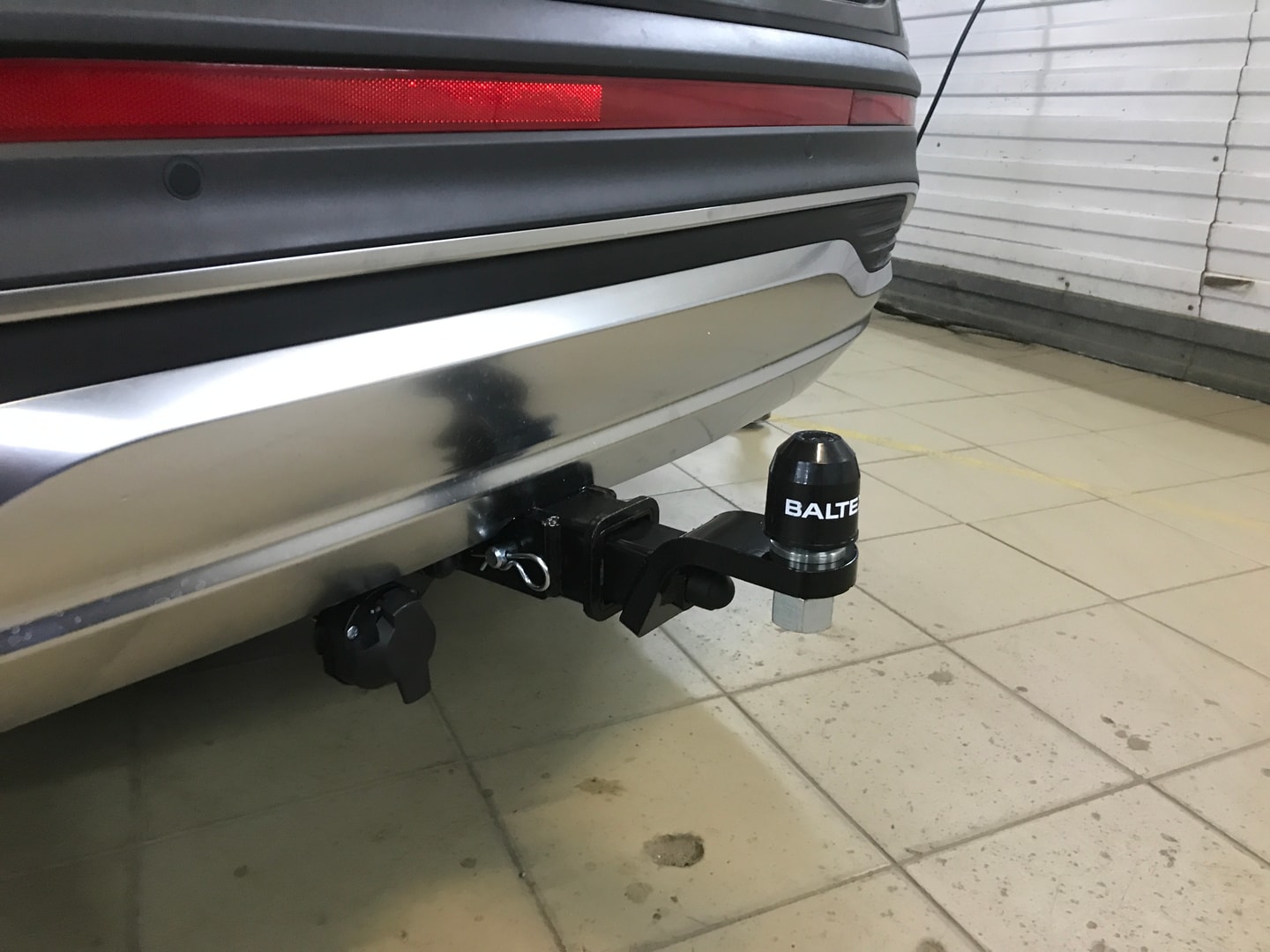 Установили фаркоп TowRus для Hyundai Santa Fe 2021-2023 г.в. Установили фаркоп TowRus для Hyundai Santa Fe 2021-2023 г.в.