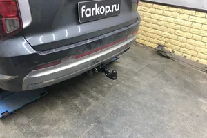 Установили фаркоп TowRus для Hyundai Palisade 2018-2025 г.в.