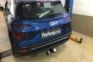 Установили фаркоп Трейлер для Hyundai Creta 2021 г.в.