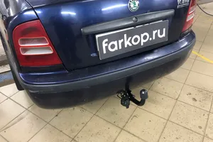 Установили фаркоп Baltex для Skoda Octavia 1996-2004 г.в.