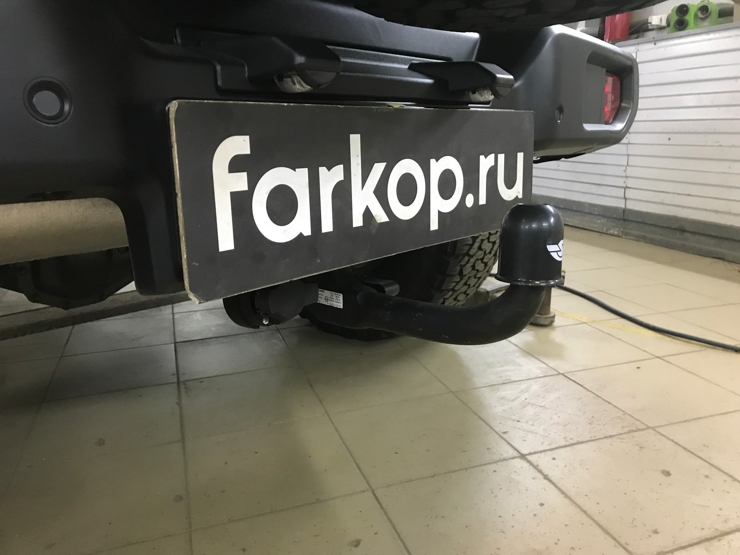 Установили фаркоп Steinhof для Jeep Wrangler 2017-2025 г.в.