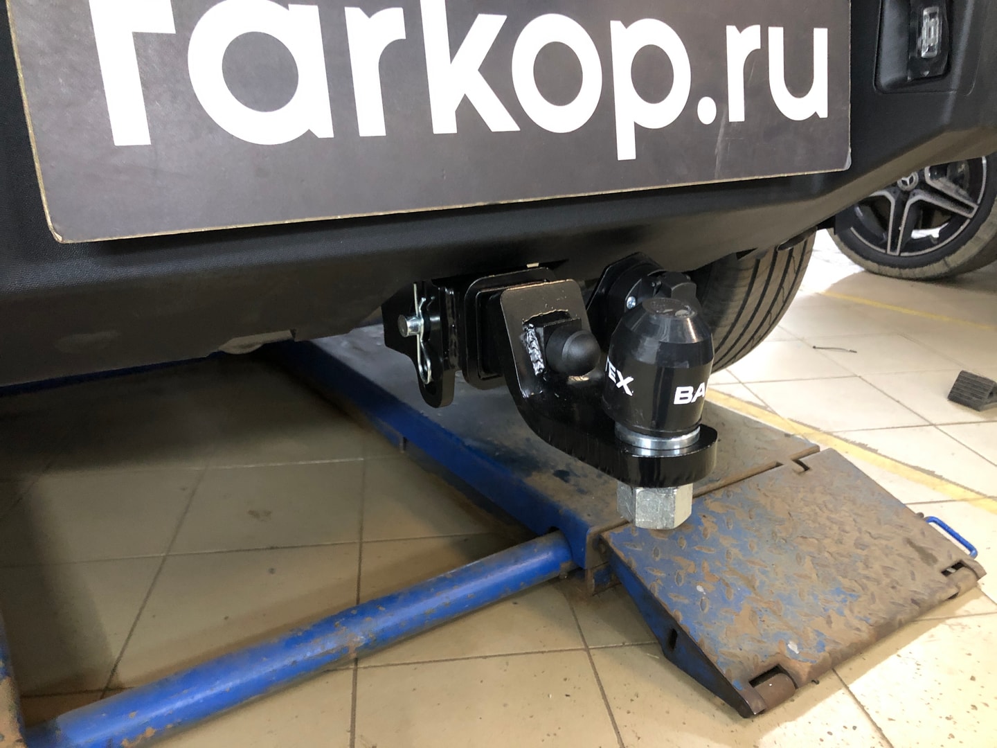 Установили фаркоп TowRus для Jetour T2 2023-2025 г.в. Установили фаркоп TowRus для Jetour T2 2023-2025 г.в.