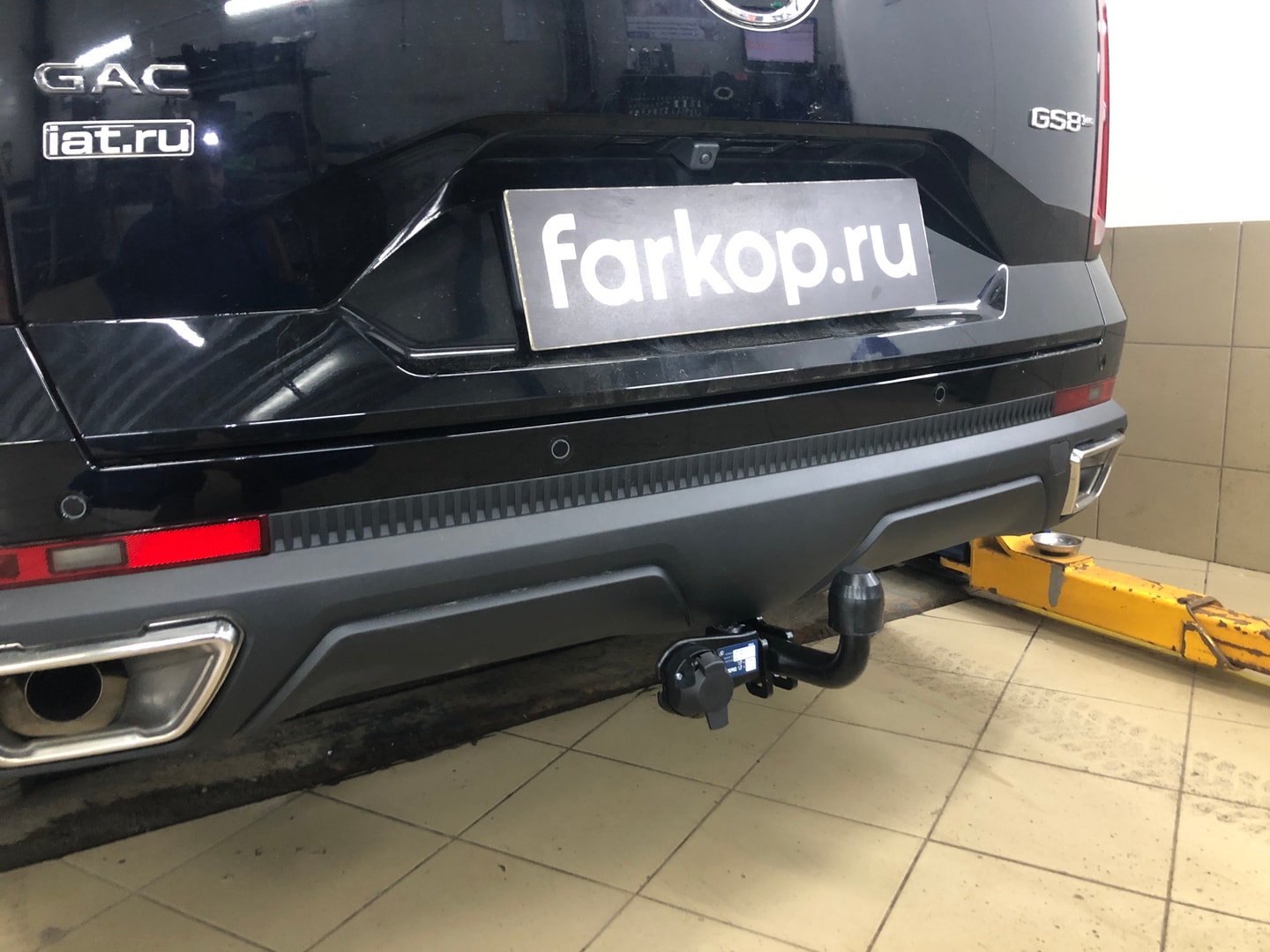 Установили фаркоп Berg для GAC GS8 2023-2025 г. в. Установили фаркоп Berg для GAC GS8 2023-2025 г. в.
