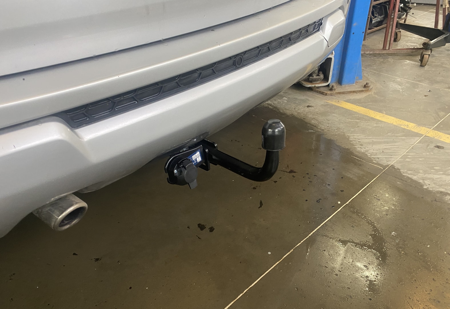 Установили фаркоп Berg для Renault Duster 2015-2021 г. в. Установили фаркоп Berg для Renault Duster 2015-2021 г. в.
