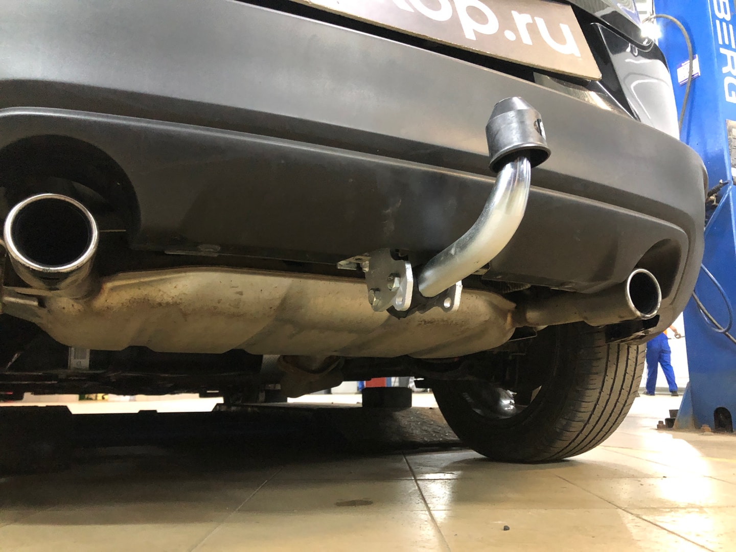 Установили фаркоп Galia для Mazda CX-3 2014-2026 г. в. Установили фаркоп Galia для Mazda CX-3 2014-2026 г. в.