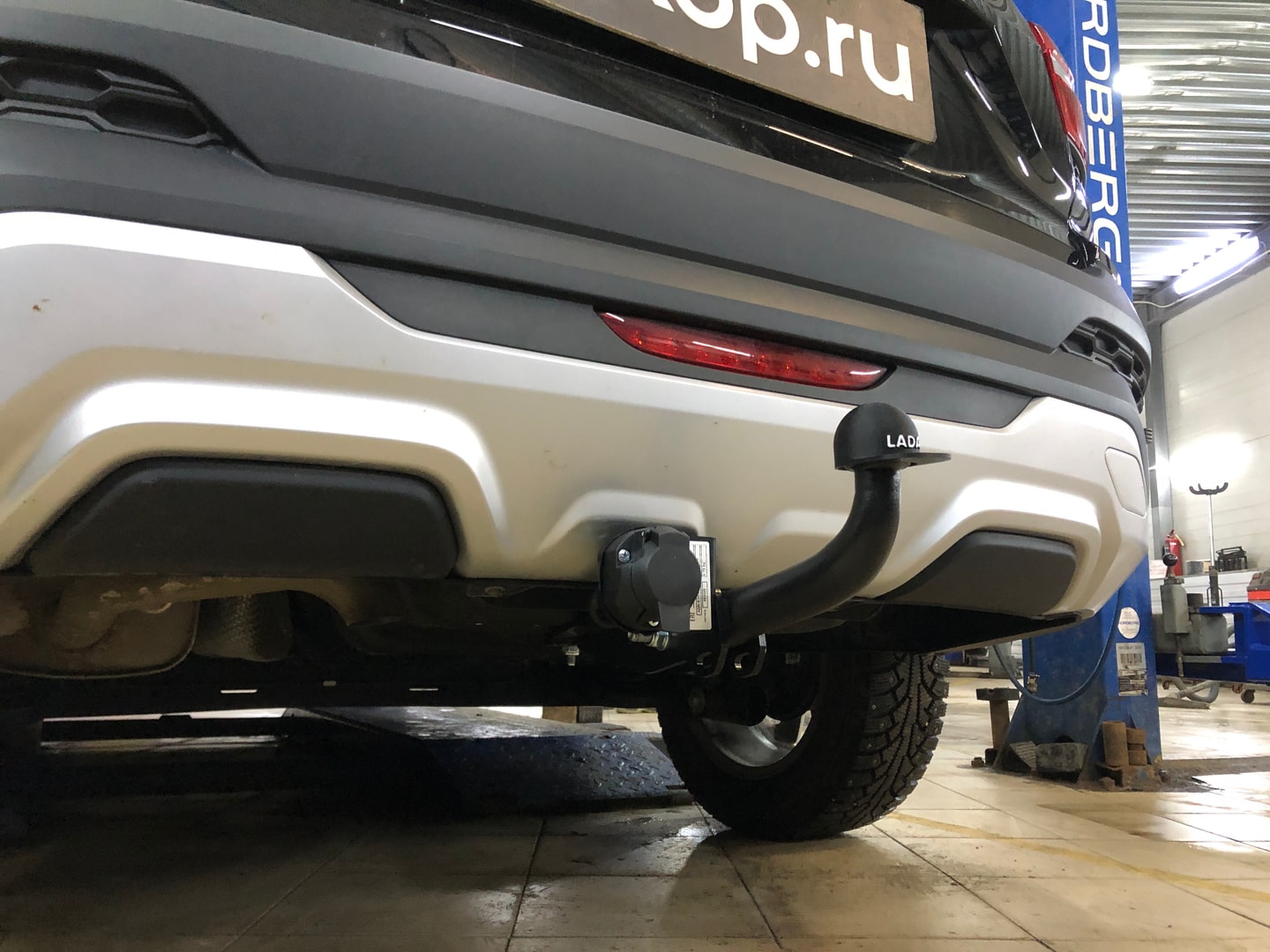Установили фаркоп Oris для Lada Iskra Cross 2025-2026 г. в.