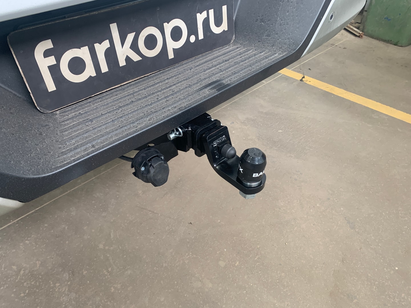 Установили фаркоп TowRus для Changan Hunter Plus 2022-2026 г. выпуска Установили фаркоп TowRus для Changan Hunter Plus 2022-2026 г. выпуска