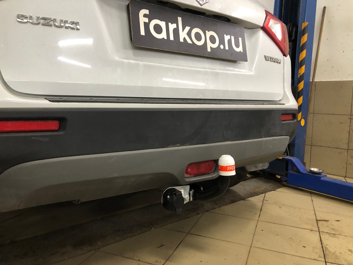 Установили фаркоп Трейлер для Suzuki Vitara 2015-2026 г. в.
