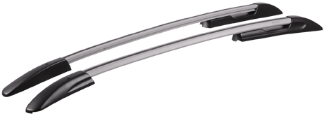 Рейлинги для Hyundai Solaris хэтчбек 2011-2017, анод серый матовый 0262-11 в 