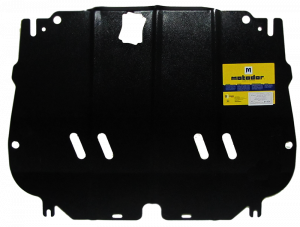 Защита двигателя, КПП Motodor для Nissan Qashqai 2007-2014, бензин 1,6, 2,0, передний привод, полный  01434 в 