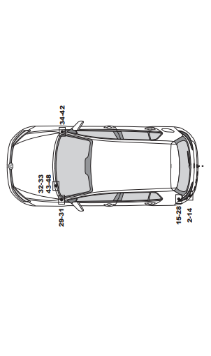 Электрика фаркопа RamredAC (7-полюсная) VW Golf VII 2013- для авто с подготовкой 425007-T в 