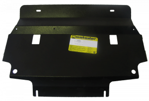 Защита радиатора Motodor для Nissan Pathfinder 2010-2014, дизель 2,5, 3,0.бензин 4,0, полный привод 01448 в 