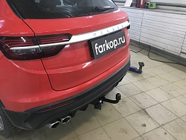 Установили фаркоп Berg для Belgee X50 2023-2026 г. в.