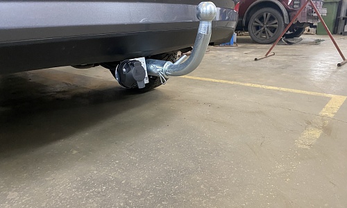 Установили фаркоп Лидер Плюс для Hyundai Solaris 2010-2017 г. в.