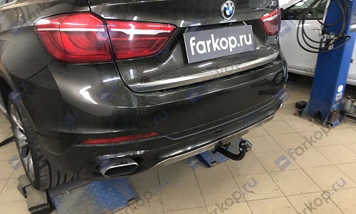 Установили фаркоп Oris для BMW X6 F16 2015 г.в.