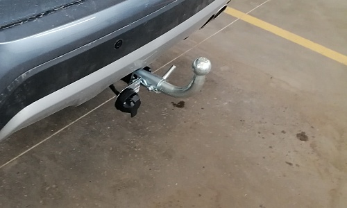 Установили фаркоп Лидер Плюс для Kia Rio X-Line 2017 г.в. Установили фаркоп Лидер Плюс для Kia Rio X-Line 2017 г.в.