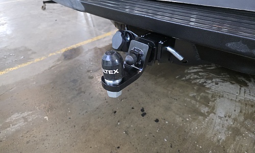 Установили фаркоп TowRus для Changan Hunter Plus 2022-2026 г. в.