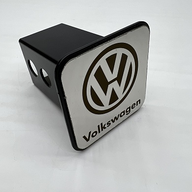 Заглушка VOLKSWAGEN для фаркопа под квадрат 50х50 ZGAM VW в 