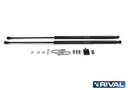 Амортизаторы капота RIVAL для Toyota Hilux 2005-2011, 2 шт. A.ST.5704.1 в 