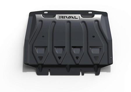 Защита топливного бака RIVAL для Toyota Hilux 2015-, V-2.4d; 2.8d;полный привод 2111.9505.1.3 в 