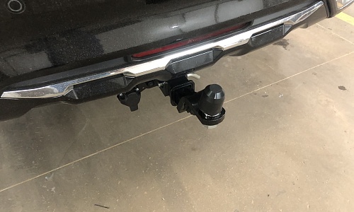 Установили фаркоп TowRus для Haval F7x 2020 г.в.