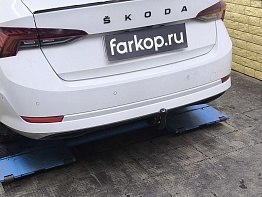 Установили фаркоп Steinhof для Skoda Octavia 2020-2025 г. в.