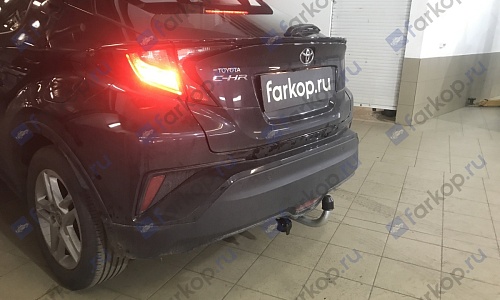 Установили фаркоп Galia для Toyota C-HR 2020 г.в.