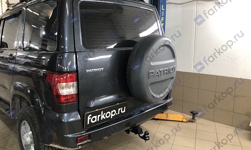 Установили фаркоп Baltex для Uaz Patriot 2021 г.в.