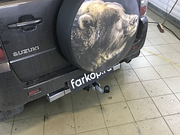 Установили фаркоп Galia для Suzuki Grand Vitara 2005-2016