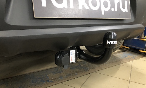 Установили фаркоп Oris для Kia Soul 2014-2019 г. в.