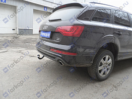 Установили фаркоп Bosal на Audi Q7 2010 г.