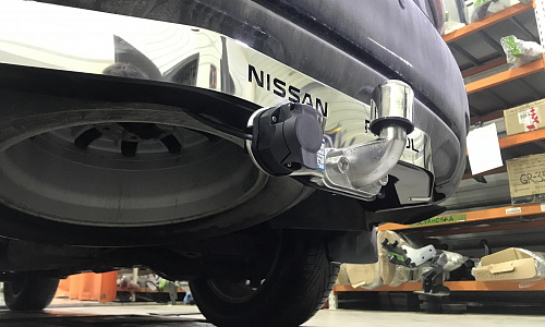 Установили фаркоп Baltex для Nissan Patrol 2014 г.