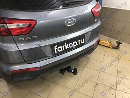 Установили фаркоп TowRus для Hyundai Creta 2019 г.в